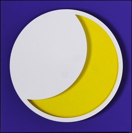 BANI BRUNO Milano 1964 “Viola Yellow White” 