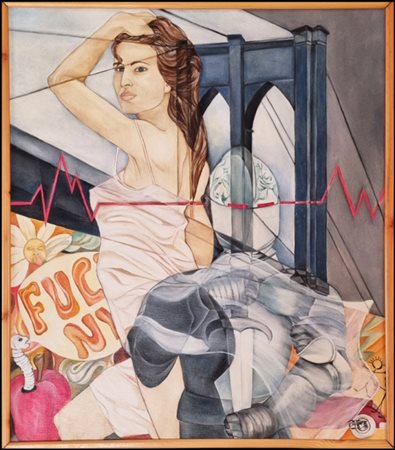 FALCONE NICOLA Macchia Valforte 1948 “Senza titolo” 