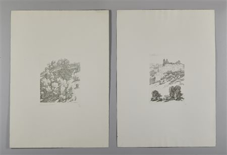 CASTELLANI LEONARDO (1896 - 1984) - Lotto composto da n. 2 fogli.