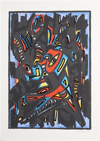 MASTROIANNI UMBERTO (1910 - 1998) - Composizione e Lara.