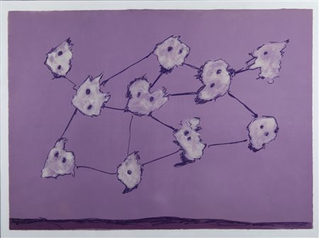 TURCATO GIULIO (1912 - 1995) - Senza titolo.