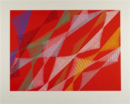 DORAZIO PIERO (1927 - 2005) - "La ribambelle des Gobelins" hommage à Michel Eugene Chevreul.