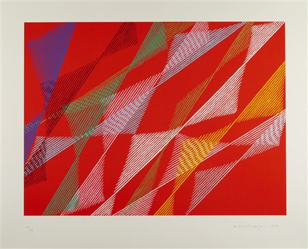 DORAZIO PIERO (1927 - 2005) - "La ribambelle des Gobelins" hommage à Michel Eugene Chevreul.