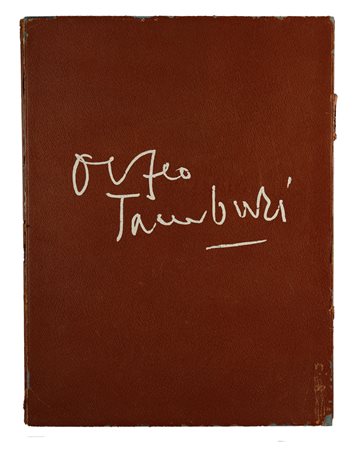 TAMBURI ORFEO (1910 - 1994) - Cartella composta da n.35 fogli. Orfeo Tamburi opera grafica incisa dal 1929 al 1969.