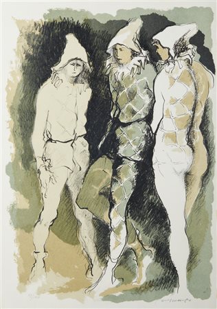 MURER AUGUST (1922 - 1985) - Senza titolo.