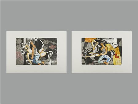 RANUCCI LUCIO (n. 1925) - Lotto composto da n. 2 fogli.