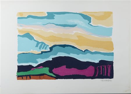 CANTATORE  DOMENICO (1906 - 1998) - Senza titolo.