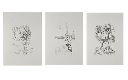 BENNATI LUIGI (n. 1929) - Cartella composta da n. 3 fogli.