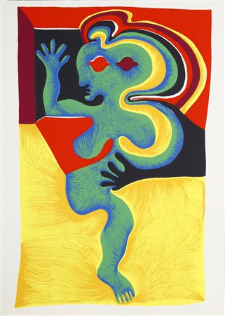 BAUMGARTNER FRITZ  (n. 1929) - Senza titolo.