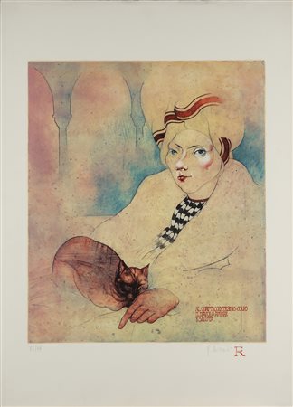 RICCARDI FABRIZIO  (n. 1942) - Al quattrocentesimo colpo il diavolo appare e saluta.