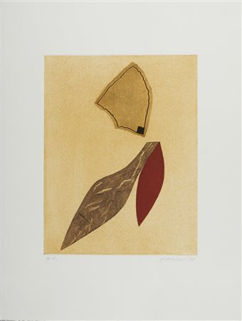 PAOLUCCI FLAVIO  (n. 1934) - Senza titolo.