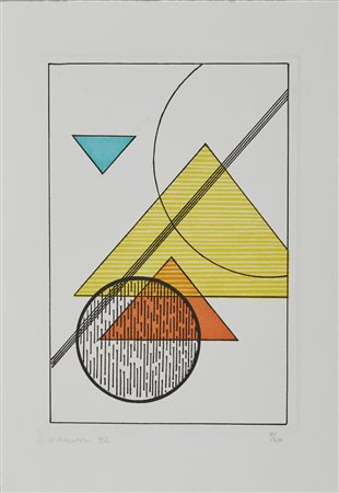 VERONESI LUIGI (1908 - 1998) - Senza titolo.