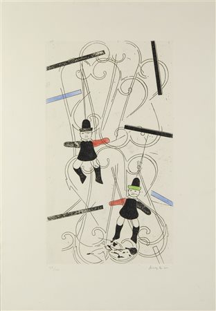 ANGELI FRANCO (1935 - 1988) - Senza titolo.