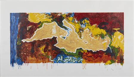 SCHIFANO MARIO (1934 - 1998) - Senza titolo. .