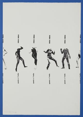 ISGRO' EMILIO (n. 1937) - Questa è l'India.