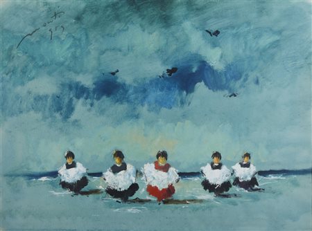 MONTI CESARINO (1916 - 1979) - Senza titolo.