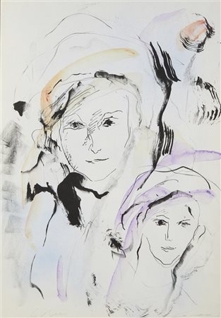 TRECCANI ERNESTO (1920 - 2009) - Volti.