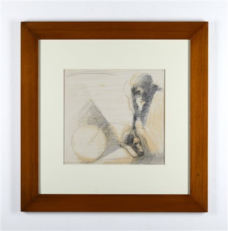 FRANCESE FRANCO (1920 - 1996) - Studio per Melanconia di Durer. .