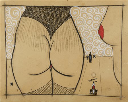 MOORE KOLOMON  (n. 1930) - Senza titolo.