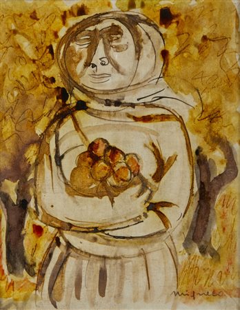 MIGNECO GIUSEPPE (1908 - 1997) - Senza titolo.