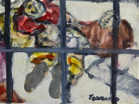 TERRUSO SAVERIO (1939 - 2003) - Rivolta a San Vittore.