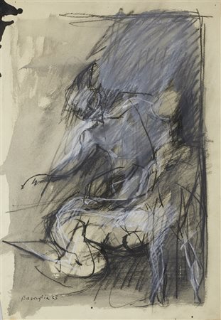 BASAGLIA VITTORIO (1936 - 2005) - Senza titolo.