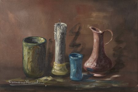 MUSSOLINI ROMANO (1927 - 2008) - Natura morta.