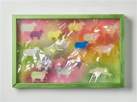 NUCARA RENZO (n. 1955) - Creasy Sheep. .