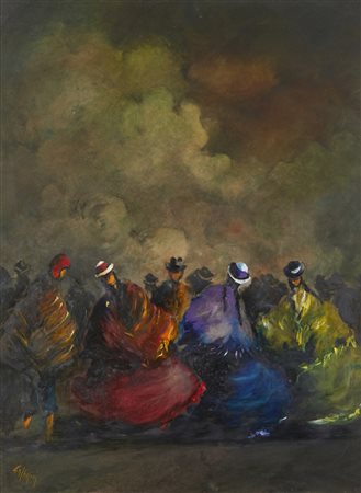 CHESINI SERGIO DINO (1923 - 1984) - Senza titolo.