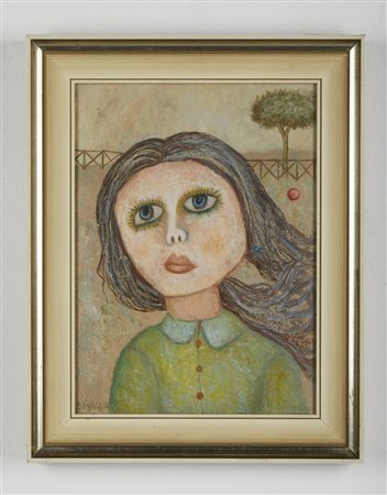 BENAGLIA ENRICO (n. 1938) - La palla rossa.