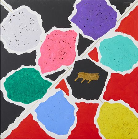 FINZI ENNIO (n. 1931) - Il colore ritrovato (l'angelo segreto). .