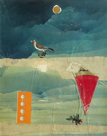 DANGELO SERGIO (n. 1932) - Il giardino.