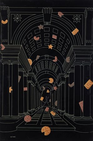 ALINARI LUCA (n. 1943) - Senza titolo.