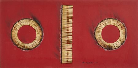 AUBERTIN BERNARD (1934 - 2015) - Dessin de feu.