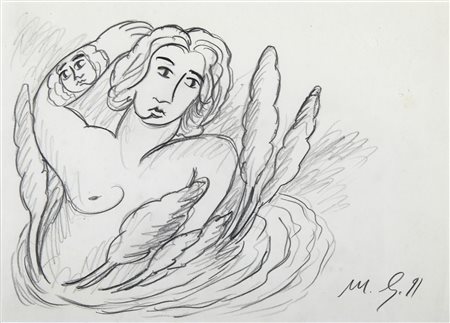 GERMANA' MIMMO (1944 - 1992) - Senza titolo.