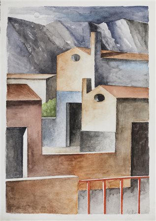 SCUFFI MARCELLO (n. 1948) - Senza titolo.