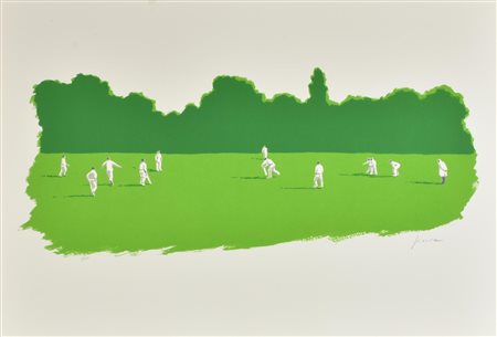 Daniele Fissore CRICKET litografia su carta, cm 50x70; es. 3/125 firma