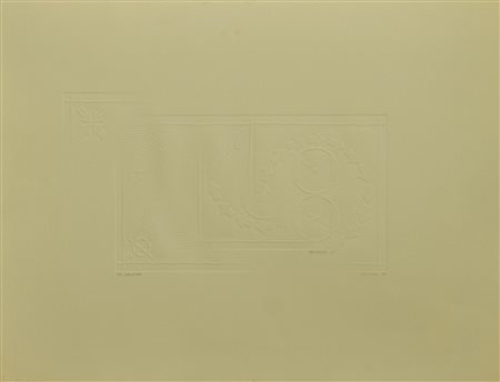 Anonimo COMPOSIZIONE litografia, cm 50x70; es. prova d'artista 7/10 eseguito...