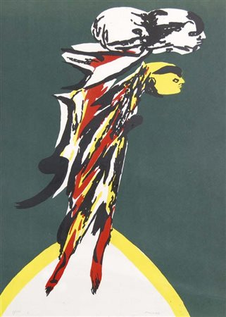 BRINDISI REMO Roma 1918 - Lido di Spina 1996 Pastorale serigrafia es. 8/150...