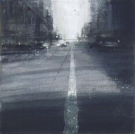 CESTARI DANIELE Rovigo 1983 senza titolo olio su tela 20x20 timbro...