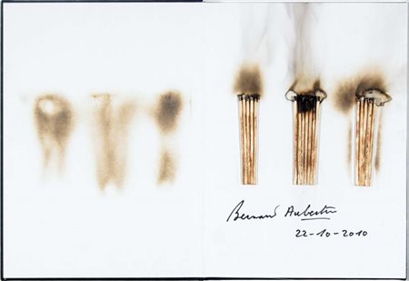 AUBERTIN BERNARD Fontenay-aux-roses 1934 Il fuoco e il rosso 2010 fiammiferi...