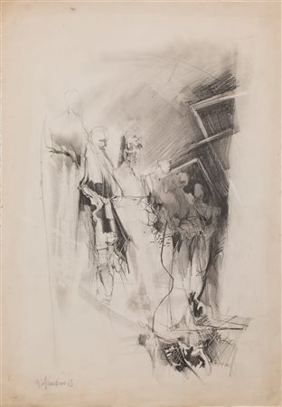 GIACOMO SOFFIANTINO (1929-2013) - Senza Titolo, 1963