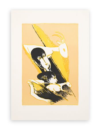 REMO BRINDISI (1918-1996) - Senza Titolo