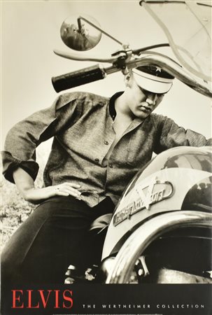 ELVIS manifesto, cm 90x60 per la raccolta 'Elvis: the Wertheimer Collection'...