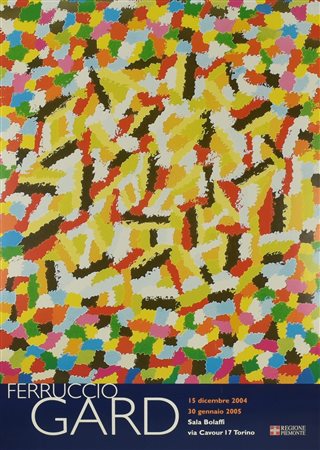 FERRUCCIO GARD manifesto, 68x48 cm Realizzato da Regione Piemonte per la...