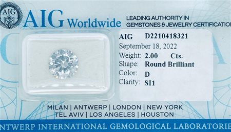 DIAMANTE 2 CT D SI1