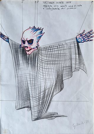 Piero Gilardi, 'Maschere morte', 1977
