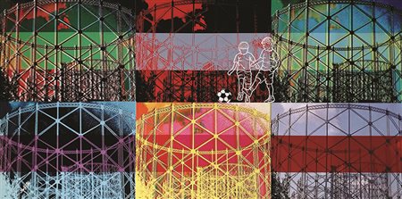 Sergio Viscardi - SerGiotto Artist, 'Childhood memories Gasometer Roma', 2022