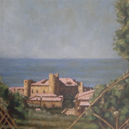 Giancarlo De Luca Lachi Lea, 'Sangineto (Il castello)', 1992