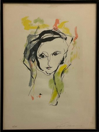 Treccani - Codognotto due litografie a colori di soggetto diverso
foglii cm 49,5